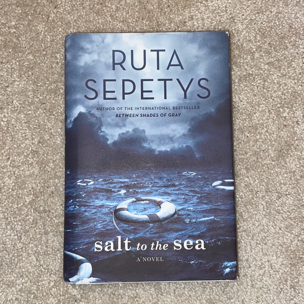 LAST CALL salt to the sea hardcover book novel by ruta sepetys